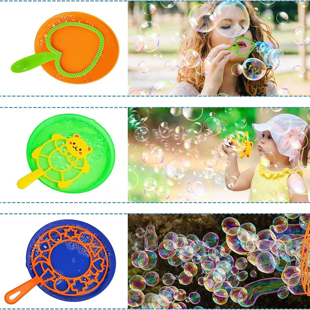 3/7 ชิ้น Bubble Blowing เครื่องมือสบู่ Bubble Stick ชุด Bubble Blowing ของเล่นกลางแจ้งเด็กสนุกของเล่น Family Interactive ของเล่น