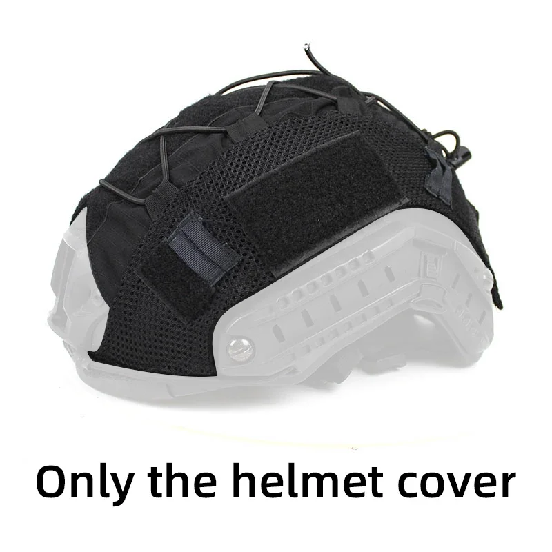 Funda elástica para casco táctico, cubierta de camuflaje rápido, MH, PJ, BJ