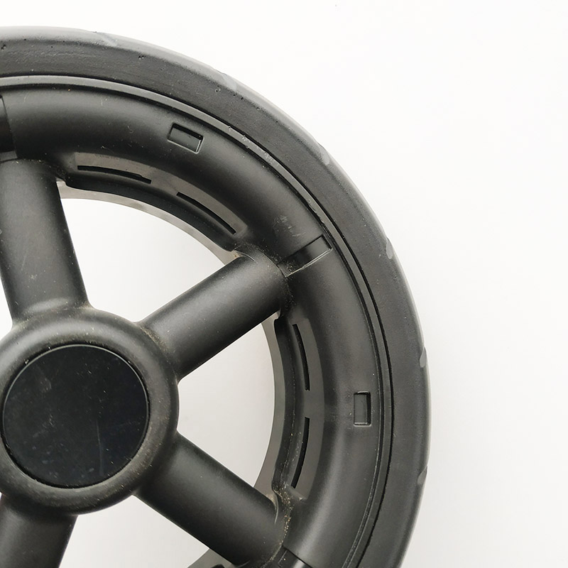 Stroller Rear Tire For Bugaboo Butterfly Ant Back Wheel PU Tubeless Tyre Cover DIY Baby Buggy Accessorise