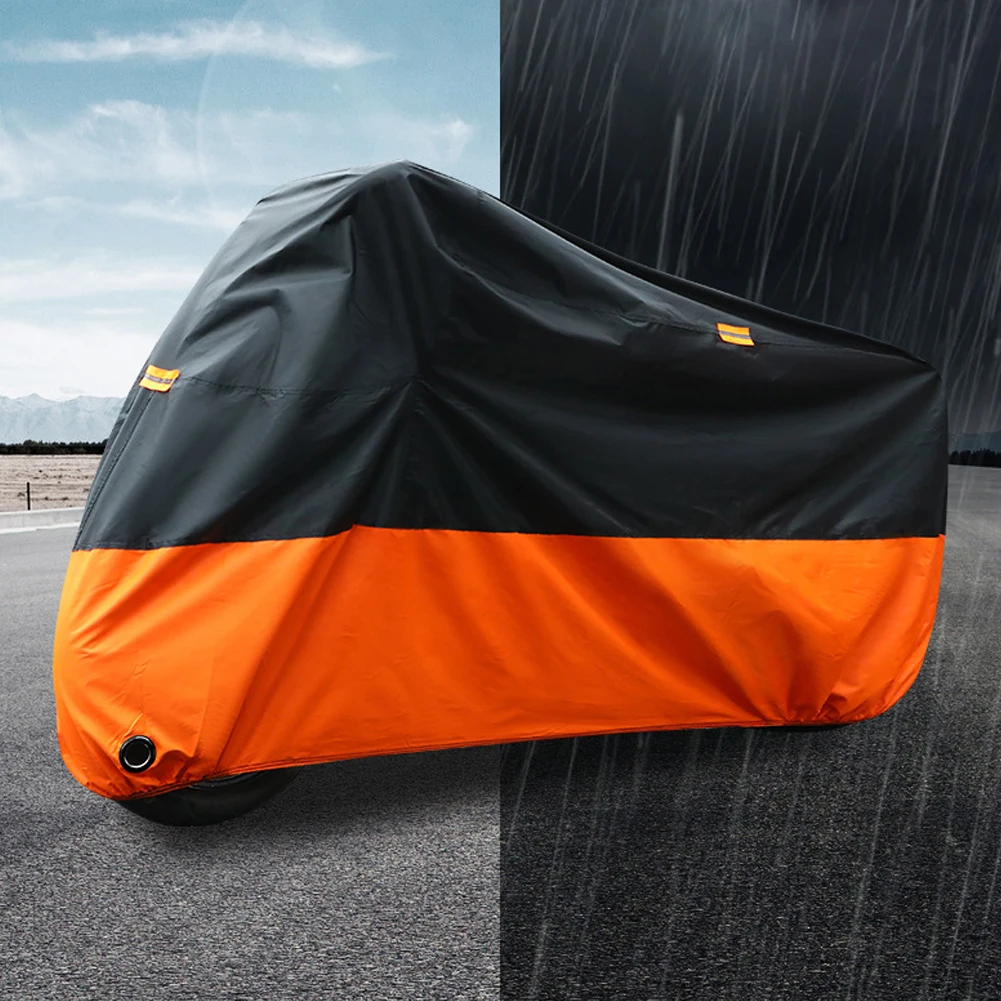 Copertura per Scooter per moto da esterno impermeabile antipolvere in tessuto resistente all'usura copertura per moto motori copertura protettiva UV antipolvere per pioggia