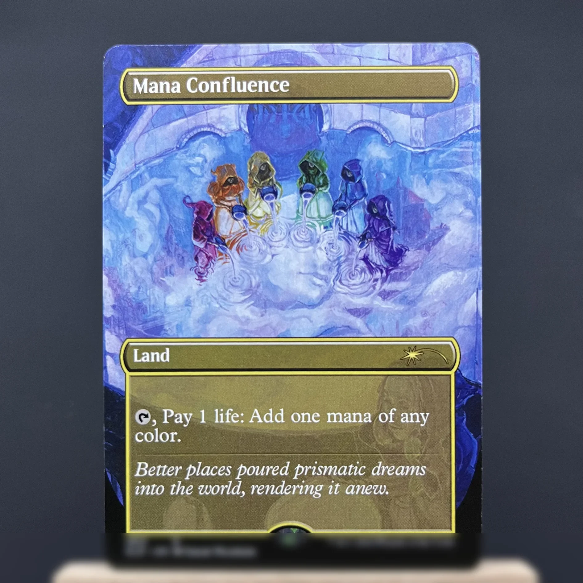 SLD HOLO2-I01 Tcg прокси-карты волшебный Lord of the Pit Th!) Oracle Dark Ritual Phyrexian Tower Mental Misstep Серебристый сбор