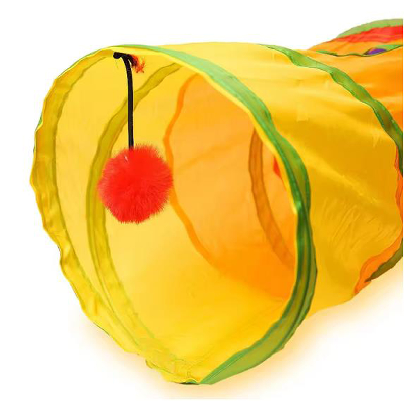 Hot Cat Tunnel Pet Tube Opvouwbaar Speelspeelgoed Binnen Buiten Kitty Puppy Speelgoed voor Puzzel Oefenen Verbergen Training Huisdier Speelgoed