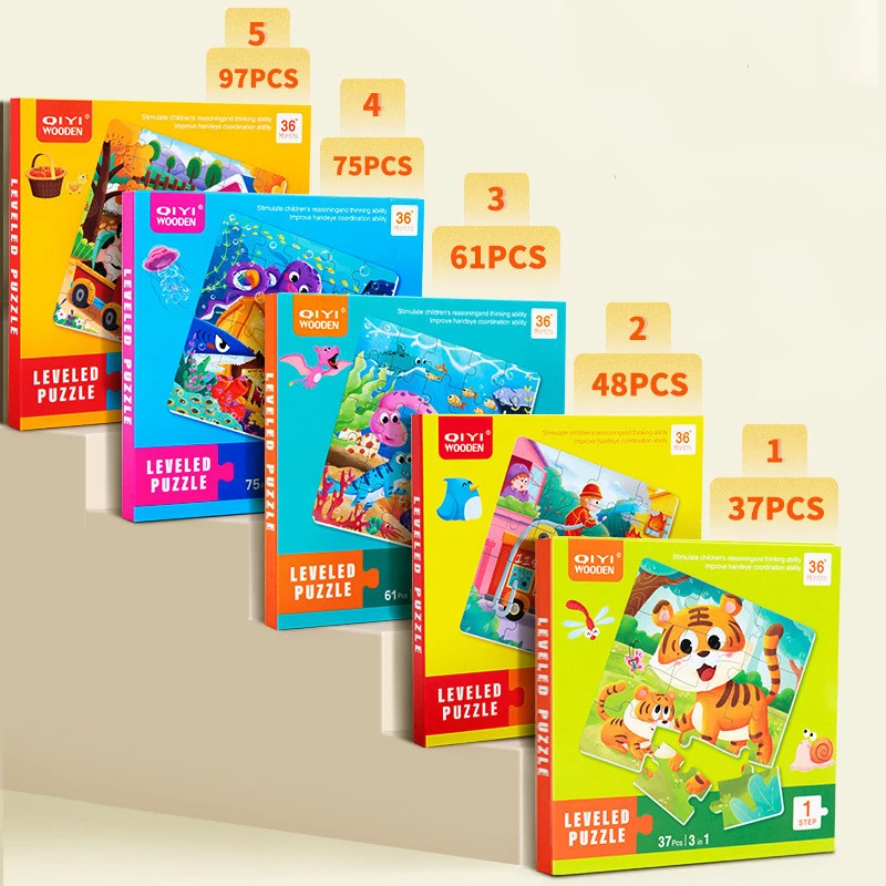 Libro de rompecabezas de dibujos animados 3 en 1, juguete educativo para bebé, rompecabezas plegable de dinosaurio, juego de viaje de animales, juguetes de educación temprana, regalos