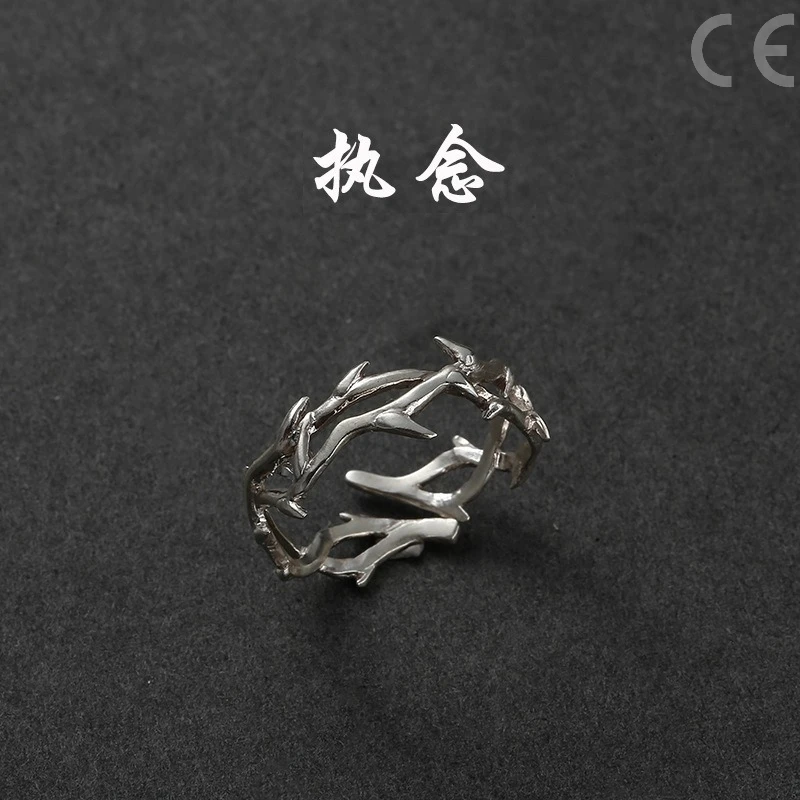 Anelli divisi classici punk Anelli semplici regolabili in acciaio inossidabile per accessori di gioielli per coppie di donne e uomini