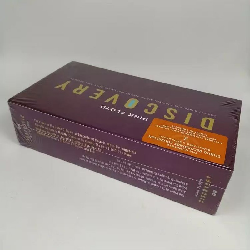 Álbum de banda de Rock británica de 16cd, colección de tapa dura, caja de discos, música, banda de Rock de Heavy Metal, Cd Musica
