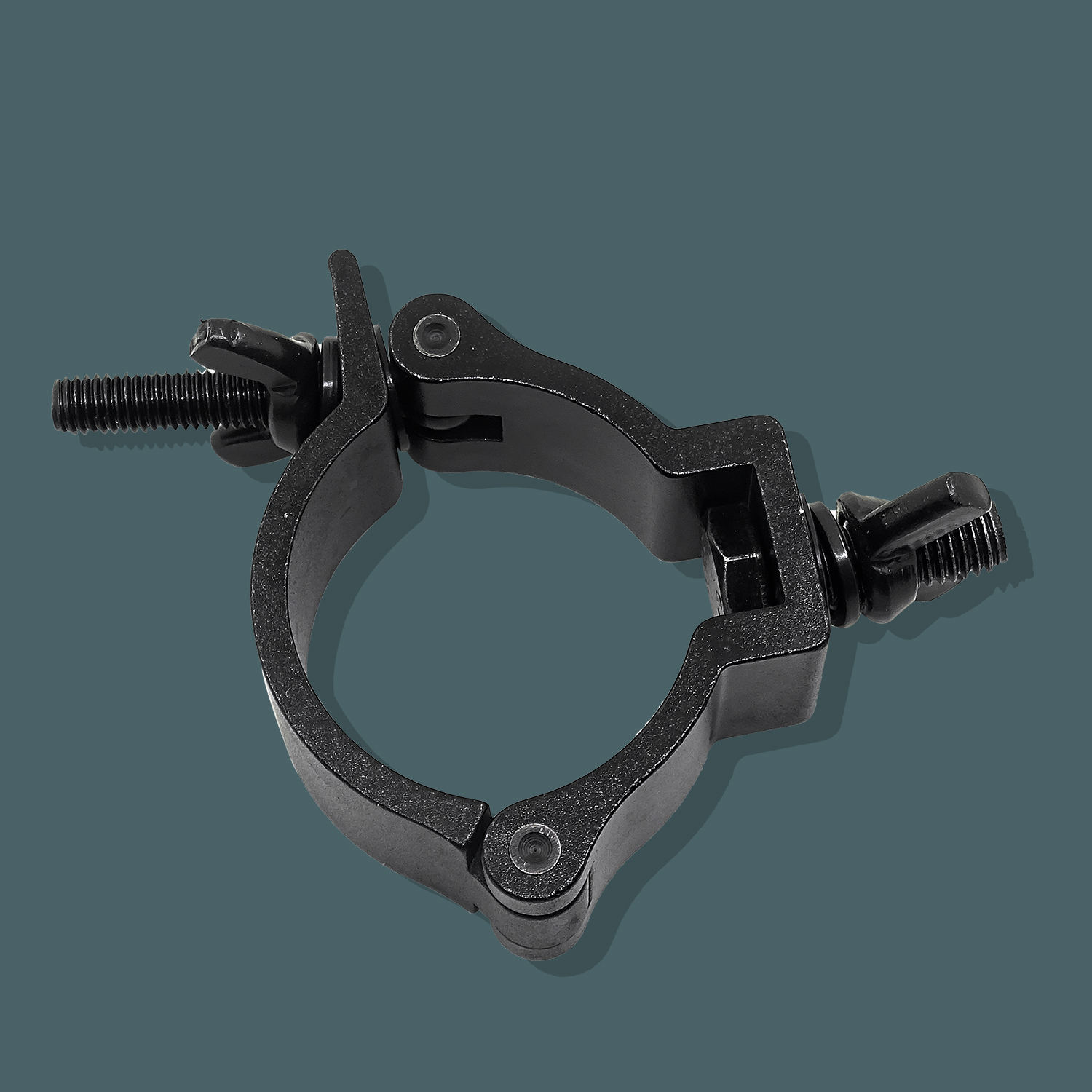 10 ピース/ロットalumimun合金舞台照明クランプハンガーフックブラケットヘビーデューティフックシアター照明 48-51 ミリメートル 100 キロステージライトフック