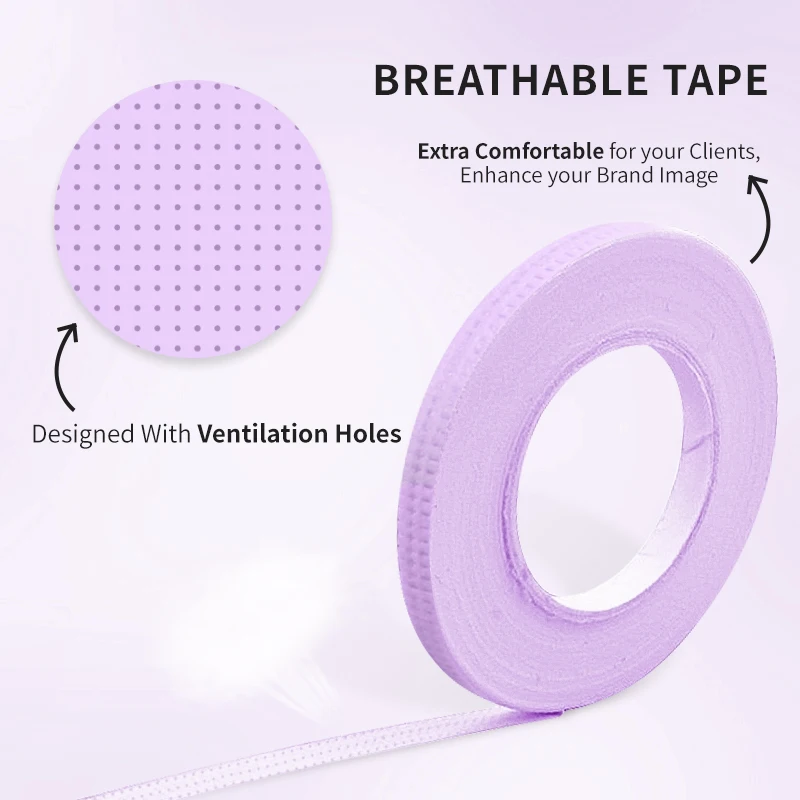 5/10pcs Micropore Tape for Eyelashes Lashes Extension Supplies Accessories Eyelash Tapes for Under Eyes Eyelash Extensions Tape