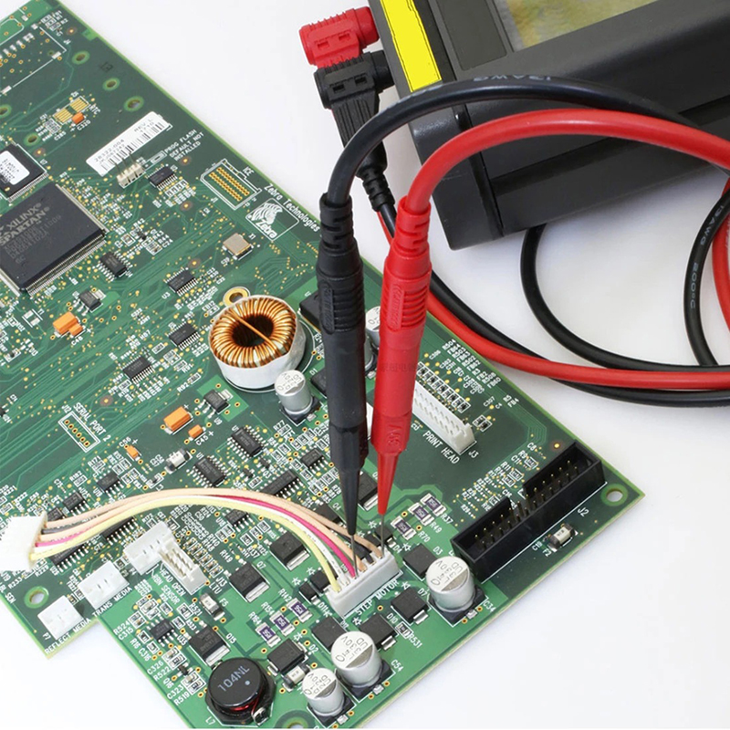 10 個 30V 診断ツールマルチメータテストリード延長バックピアス針先端プローブ車自動車テストプローブキット 0.7 ミリメートル