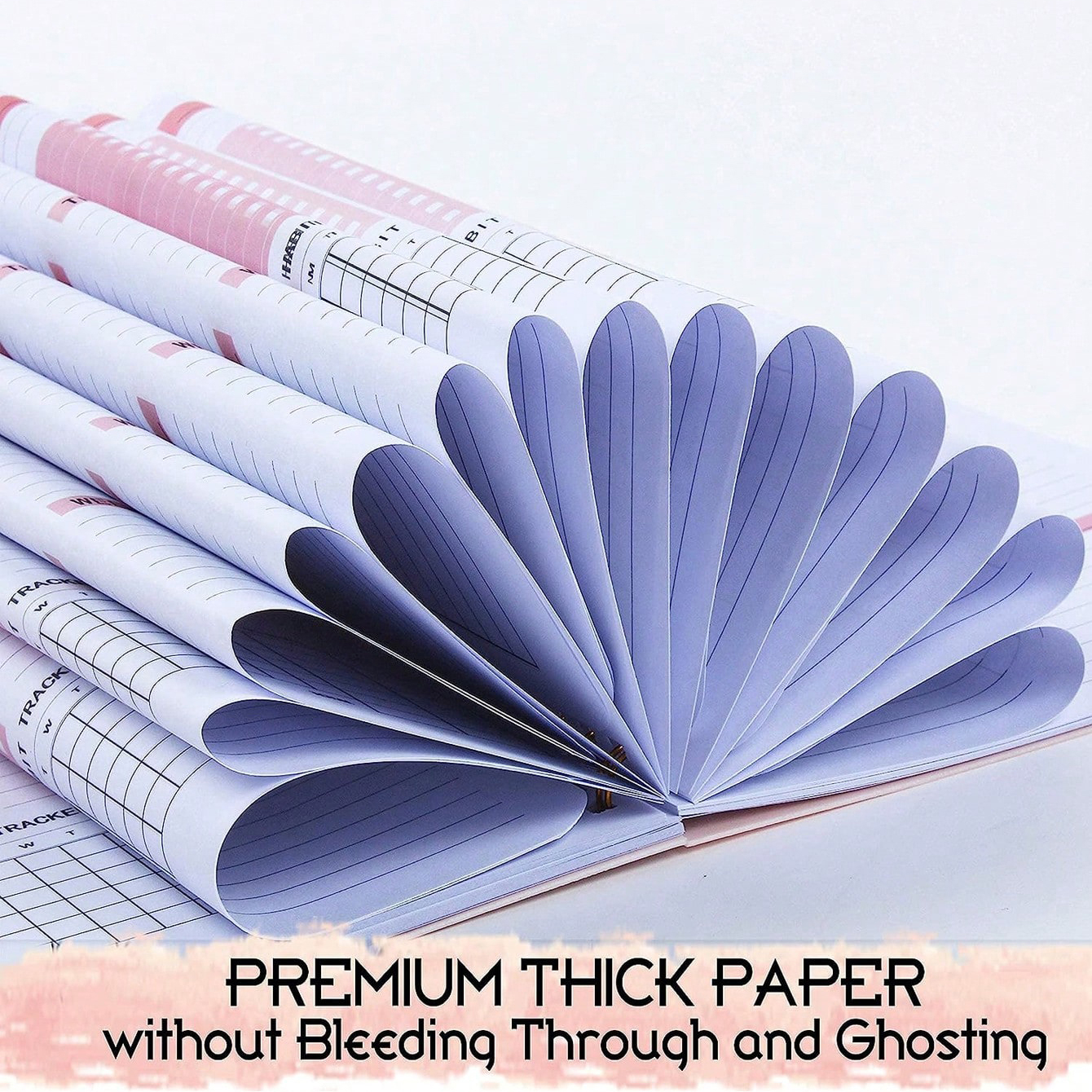 52 週間ウィークリープランナーノートブック A5 日付なしスパイラルアジェンダ毎日の学生スケジュールジャーナル文具オフィス学用品