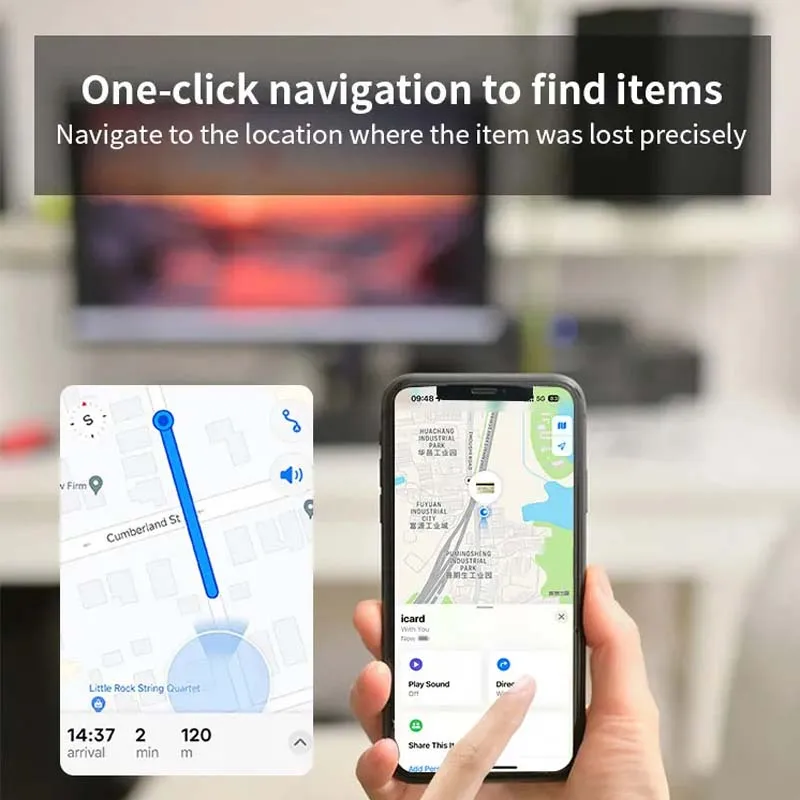 Xiaomi Mini GPS Tracker Portable Smart Finder Bluetooth Anti-Lost Device For Pets Kids Elderly Tracking  Locator Accessories