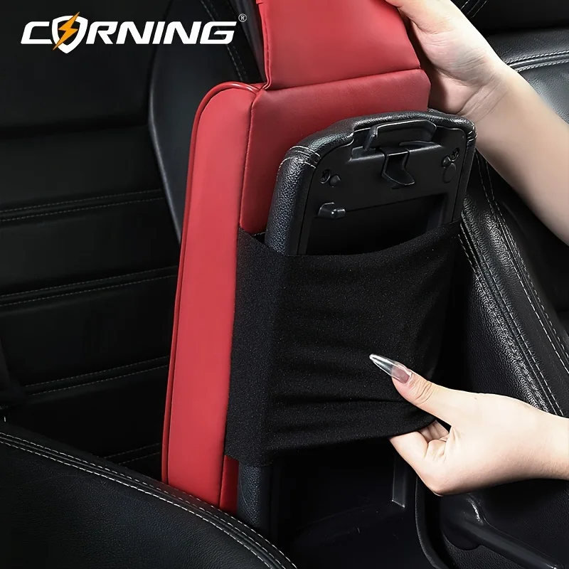 Auto Armsteun Verlengkussen Multifunctionele 5CM Dikker Hoogte Middenconsole Box Kussen Elleboog Ondersteuning Pad Auto Organizer