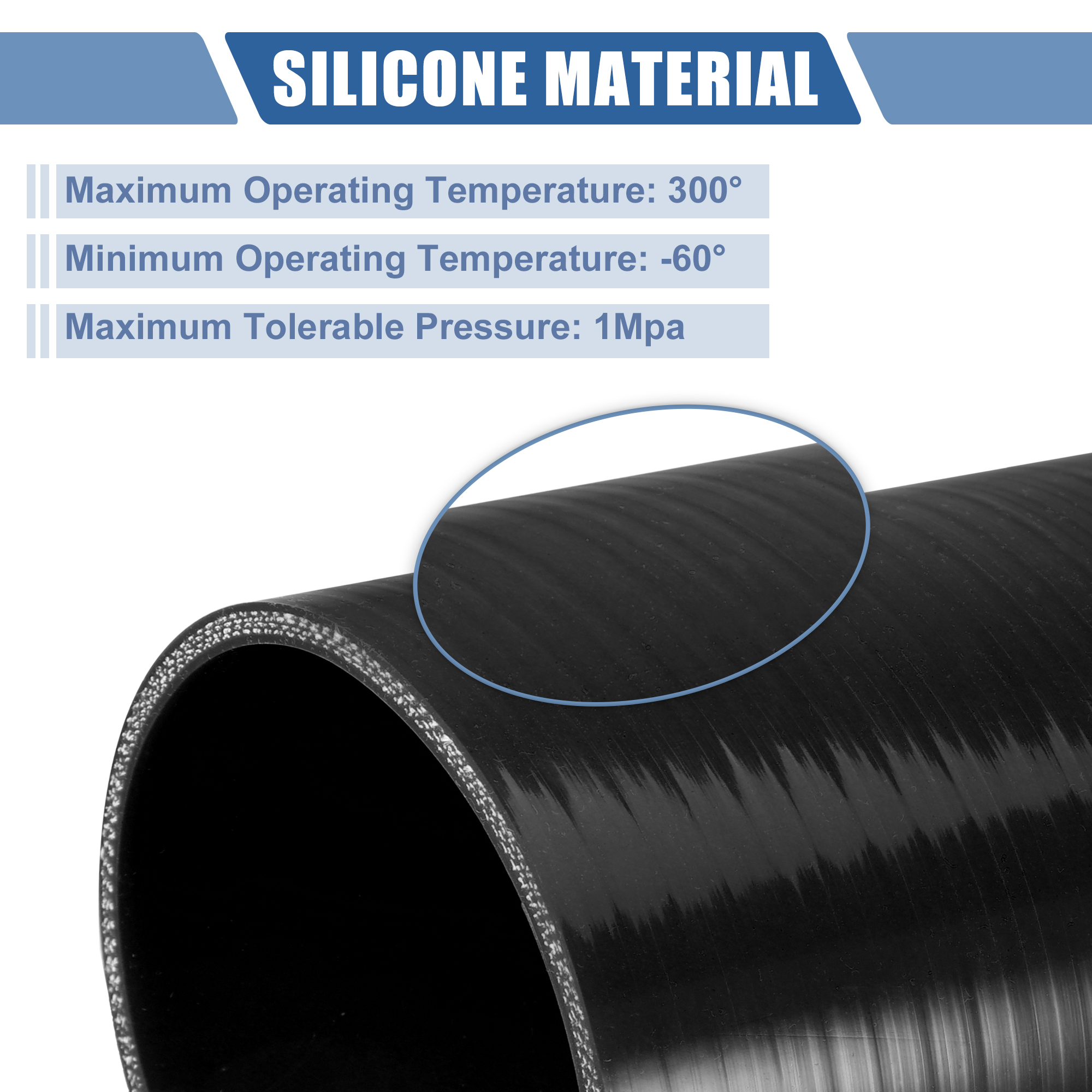 UXCELL 25 ミリメートル 28 ミリメートル 32 ミリメートル 35 ミリメートル 42 ミリメートル 48 ミリメートル 57 ミリメートル 63 ミリメートル 68 ミリメートル 70 ミリメートル 76 ミリメートル 80 ミリメートル 83 ミリメートル ID 100 ミリメートル長さ 0 度車のシリコンホース冷却剤ホース