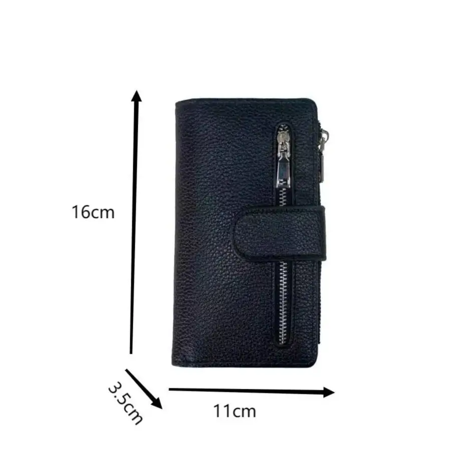 Women's luxury card holder Long PU leather wallet Multi-function card holder Multi-function clutch