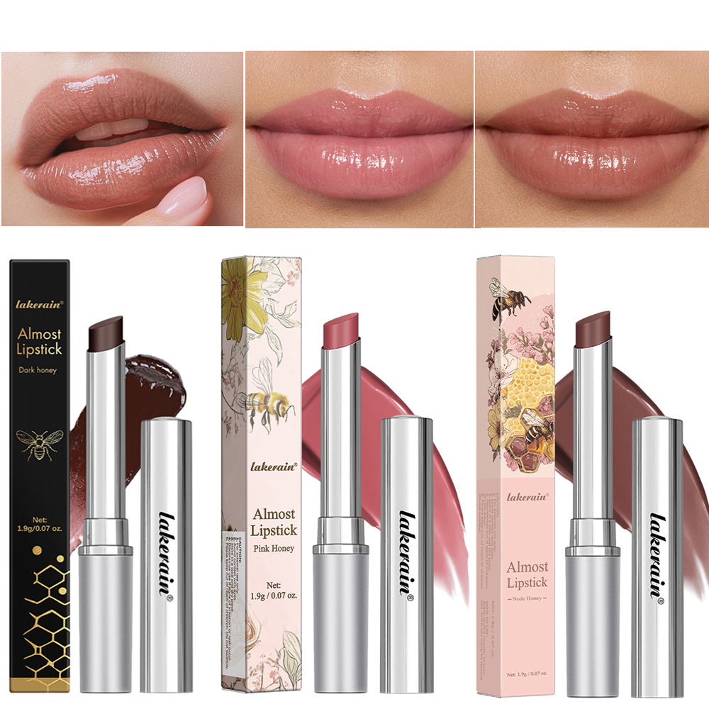 Zwarte Honing Lippenstift Langdurige Hydraterende Natuurlijke Lip Voller Make-Up Lip Plumping Gloss Cosmetica Exfoliërende voor Lip