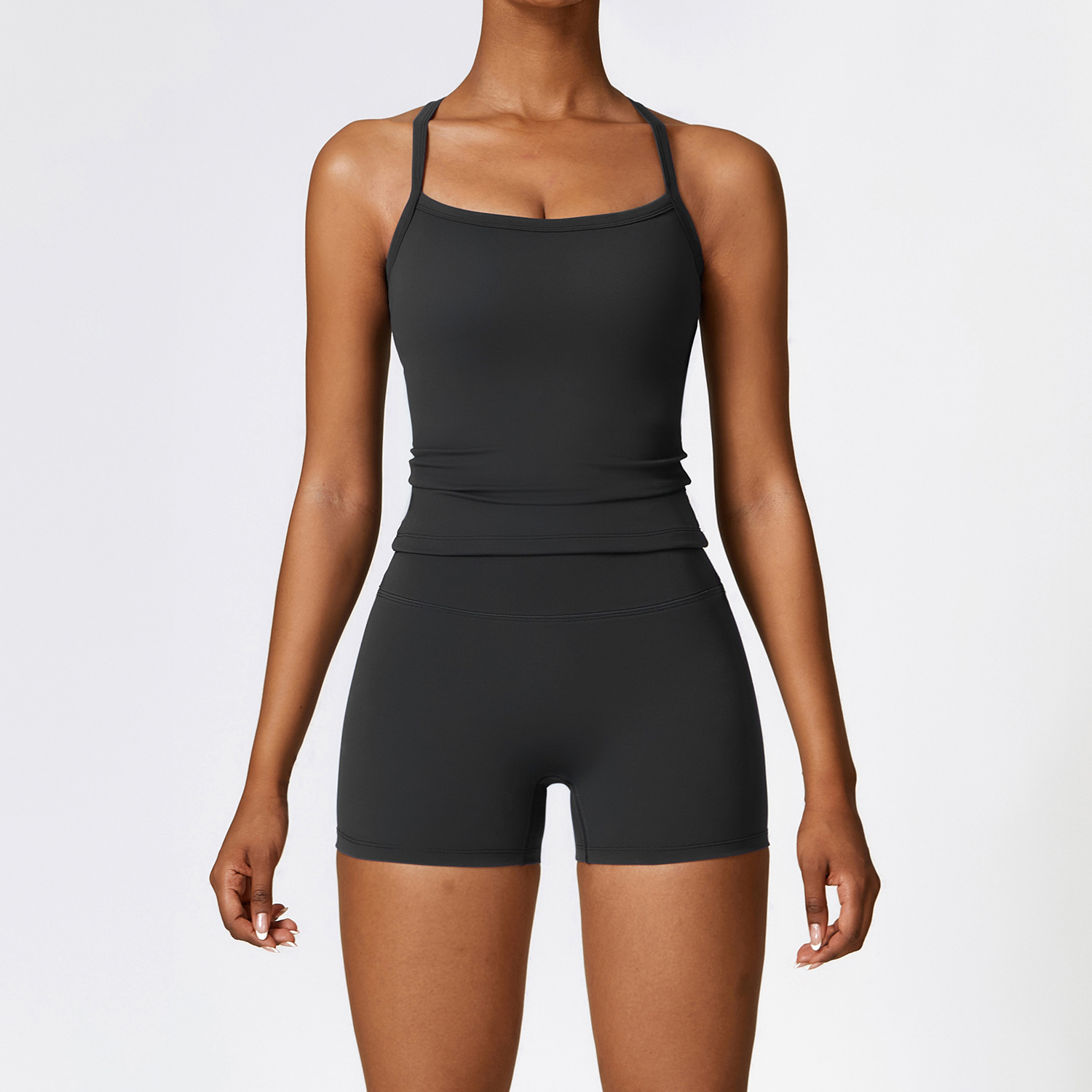 Ropa deportiva de 2 piezas, conjunto de Yoga sin costuras, ropa de gimnasio, ropa deportiva, trajes de Yoga para mujer, conjunto de Fitness, chándales, Sujetador deportivo, mallas de gimnasio