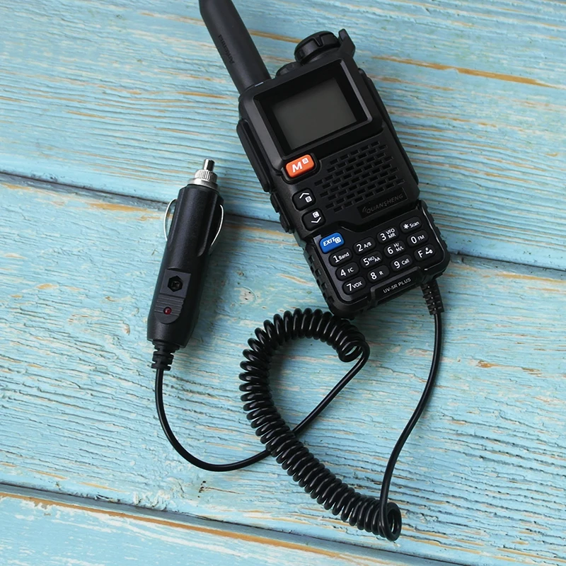 Quansheng UV-K5 UV K5(8) UV-5R PLUS Eliminator baterii Walkie Talkie Ładowarka samochodowa 12V/24v Uniwersalne radio dwukierunkowe BAOFENG UV5R