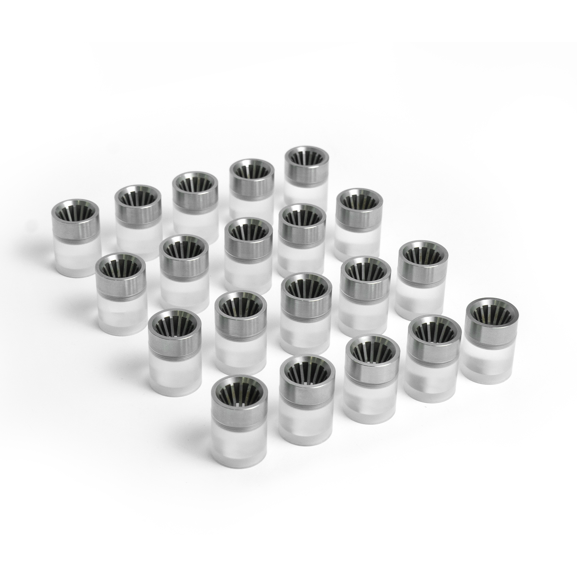 Enchufe de metal de 1 pulgada para accesorios de piezas de sable de luz Dueling RGB/Pixel Sabre