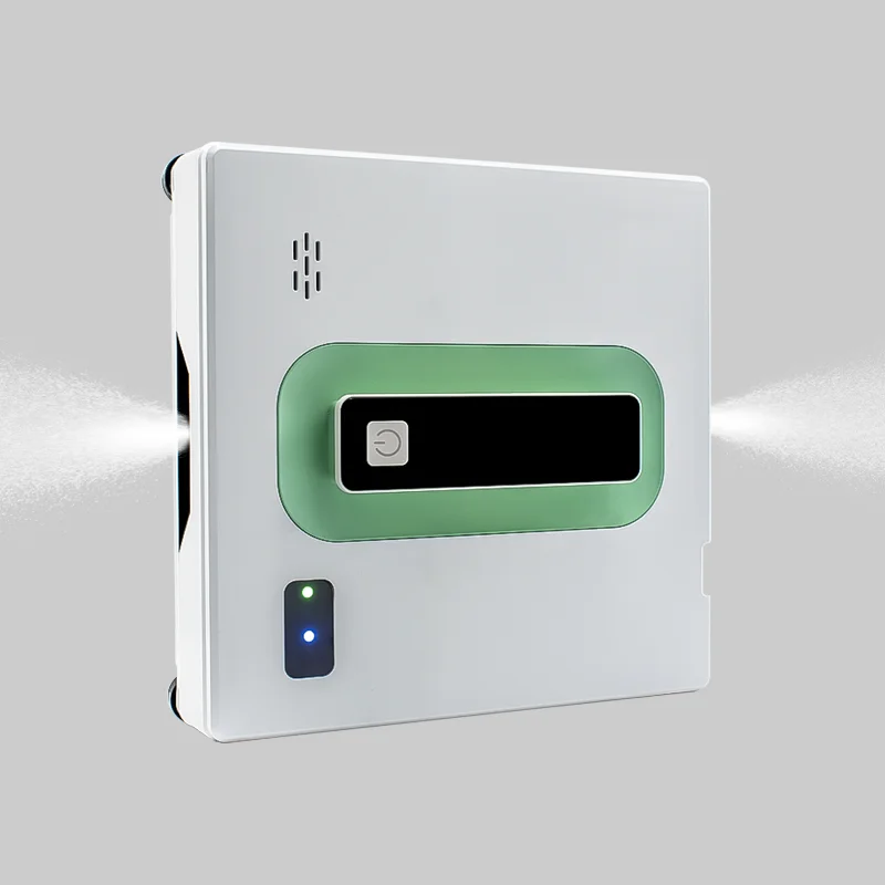 PuRuiKai Roboter elektrische automatische Fensterreinigung Roboterstaubsauger, mit APP-Fernbedienung, Zwei-Wege-Automatikspray