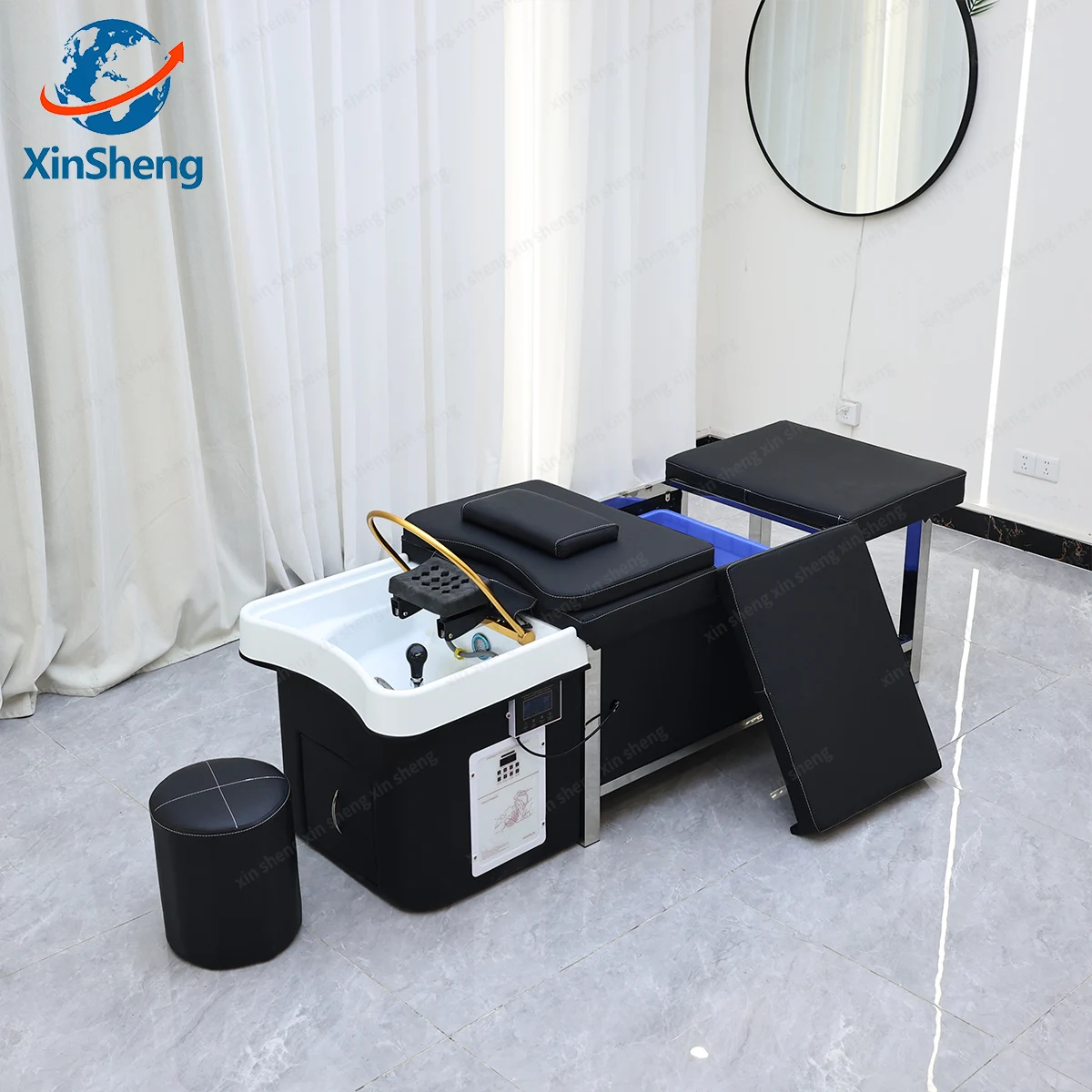 XinSheng Massagetisch Massagebett Shampoo Betten Kopf SPA Salonmöbel Haarwaschgeräte Schönheitspflege Bett Sofakissen