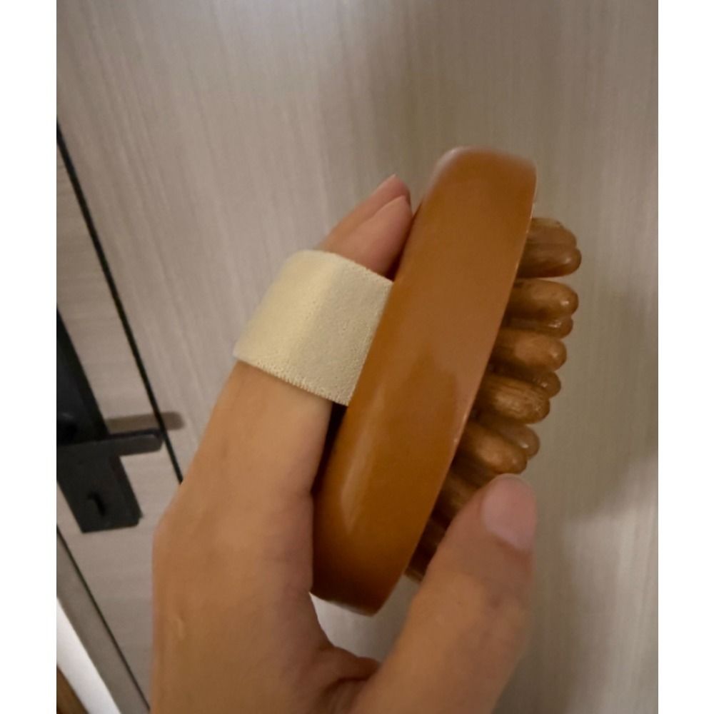 Corpo anti celulite escova calmante de madeira óleo essencial spa almofada de ar massagem pente de cabelo couro cabeludo massagem escova massageador corporal