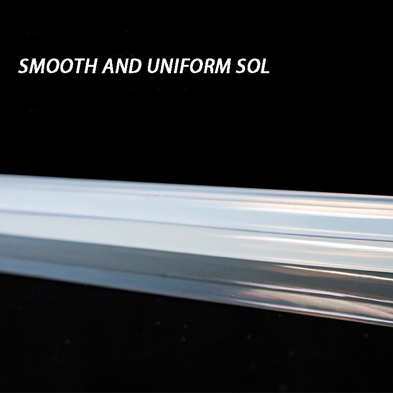 60PCS 7MM Haute Viscosité Transparent Hot Melt Adhésif Super Bâton Adhésif Résistant À Haute Température Hot Melt Bande Adhésive