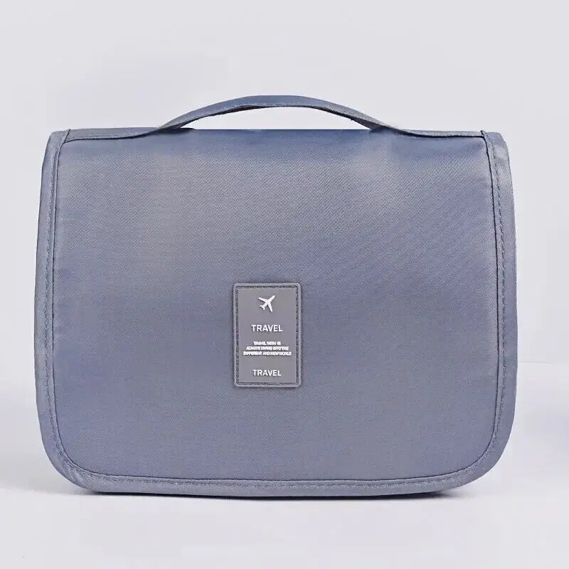 Draagbare reistoilettas, waterdichte hangende opbergtas, mesh zakken haak make-up tas, reisaccessoires, make-uptassen