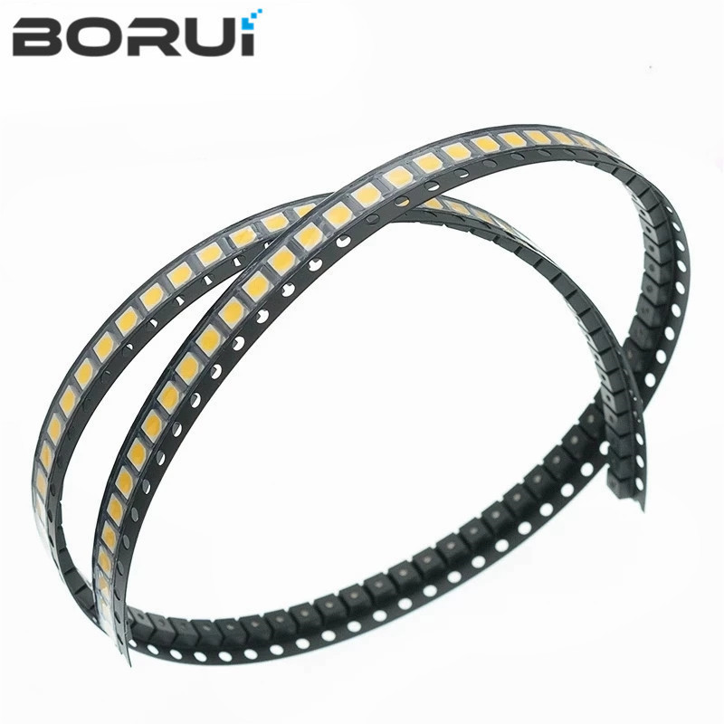 100個超高輝度3528 1210 smd led赤/緑/青/黄/白色ledダイオード3.5*2.8*1.9ミリメートル