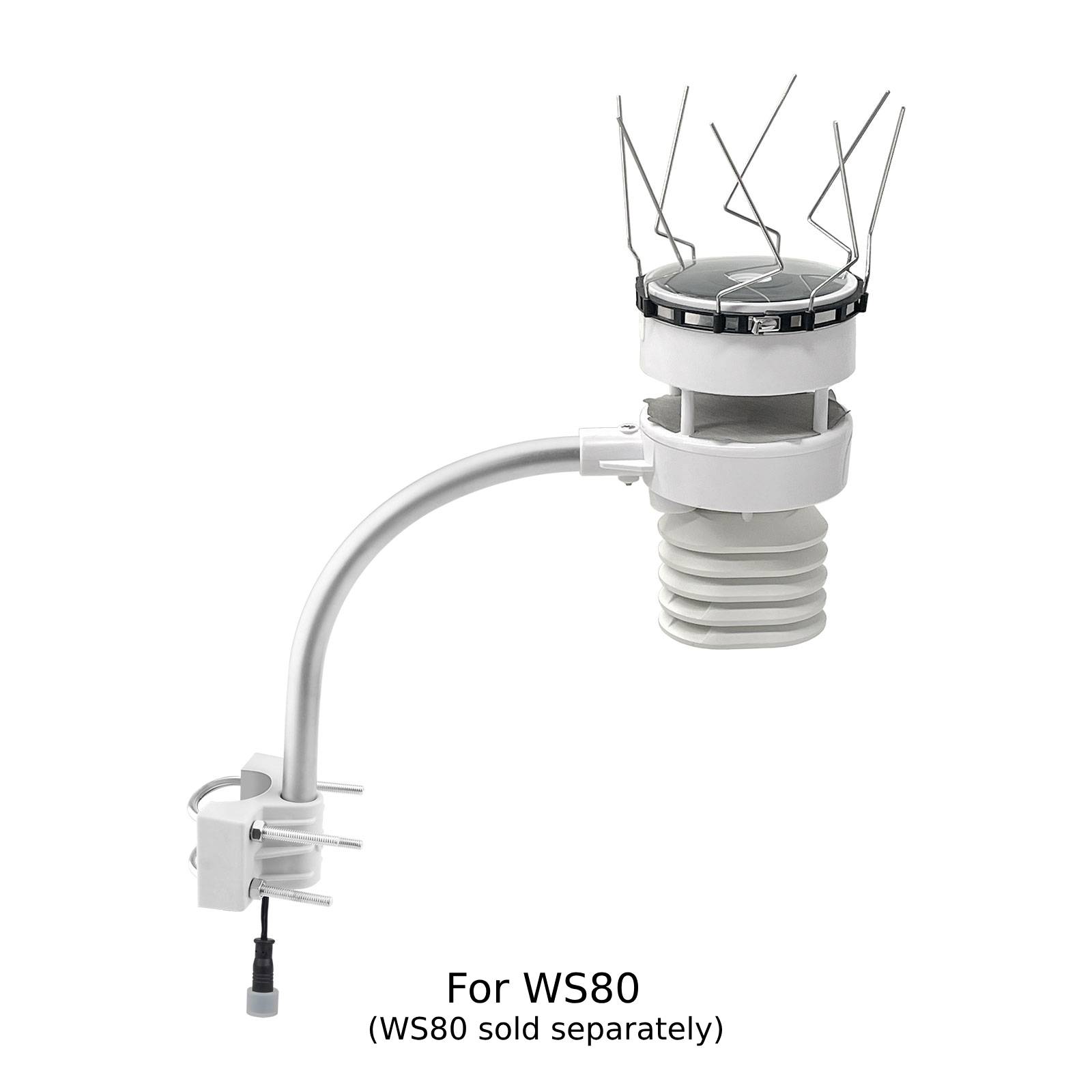 Съемные металлические шипы Ecowitt для отпугивания птиц для WH40/WS69/WS80/WS85/WS90