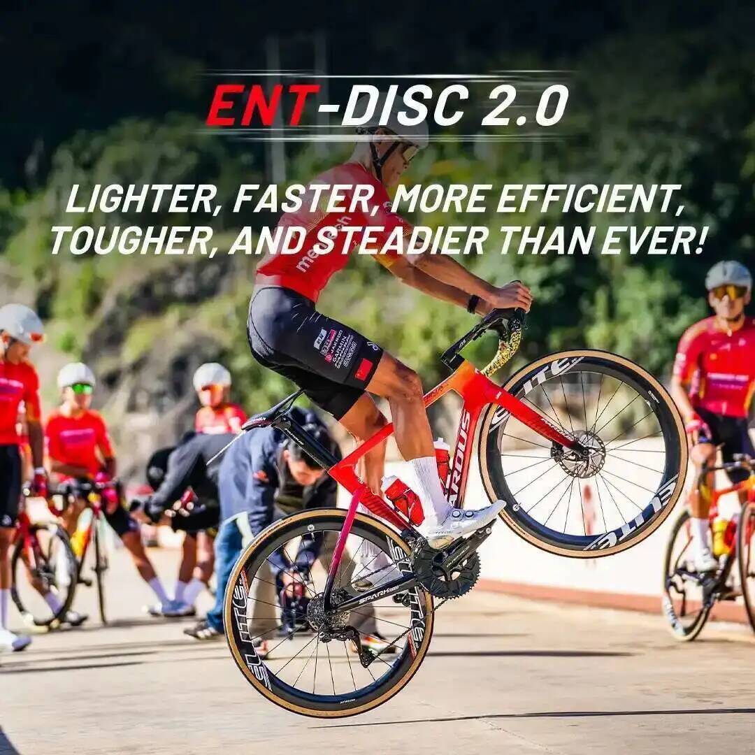 ELITEWHEELS Carbon Wheels ENT 2.0 Disc Brake 700c Carbon Rim Center Lock Road Bike Wheelset UCI Quality Road Racing Wheelset