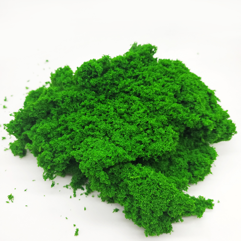 30G Baum Pulver Modell Schwamm Cluster für Büsche Sträucher niedrigen Boden Abdeckung DIY Szene Material Grüne Pflanze Tufted Railrod layout