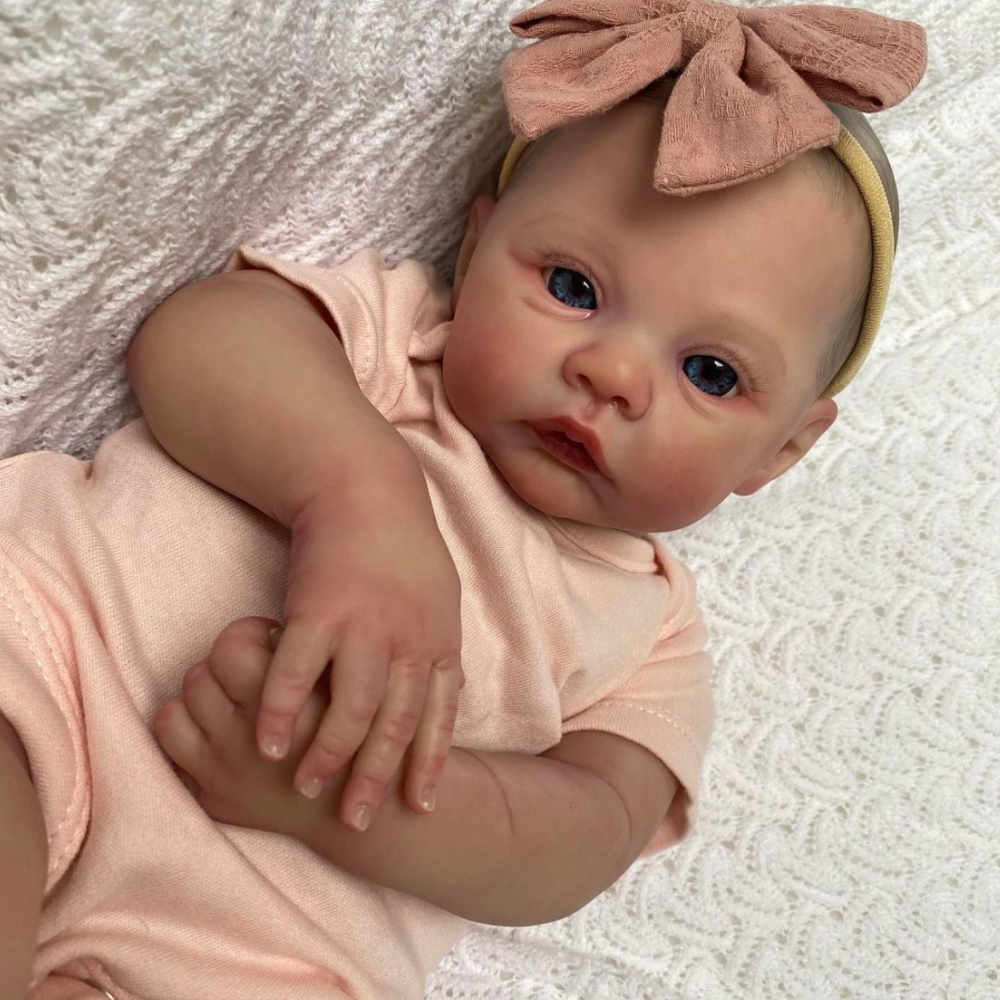 Boneca reborn finalizada, brinquedo de vinil de silicone completo para recém-nascidos, presentes para crianças, boneca rencida brinquedo bebe para crianças menina