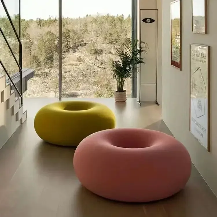 Donut Lazy Sofa Single Small  Living Room  Hugging Premium Cute Leisure Chair