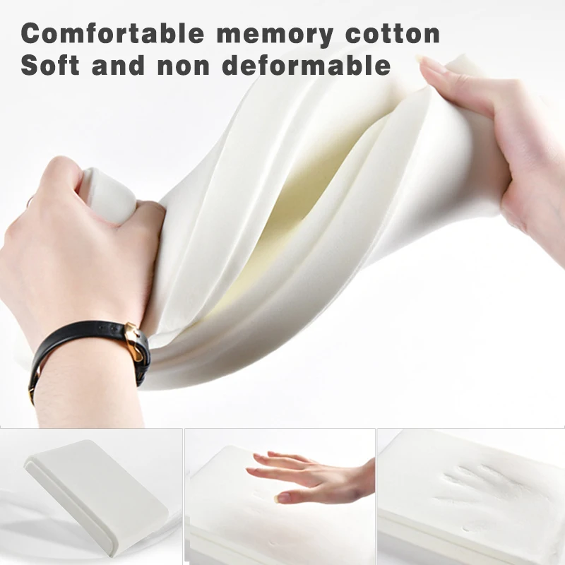 Car Armrest Mat Center Console Memory Foam Vehicle Arm Rest Box Pads PU Leather Arm Rest Protection Cushion Storage Pocket