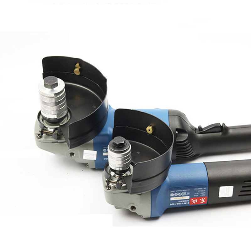 Adaptador de amoladora angular M14 M10, Kit de conversión de adaptador de máquina ranuradora, brida, tuercas de seguridad de Metal, ranurado tipo 125 150