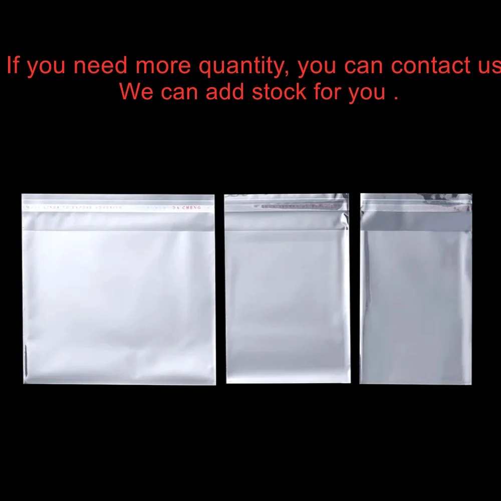 100 ชิ้น/ล็อตรุ่นต่างๆ Resealable ถุงพลาสติก Opp โปร่งใส Self Adhesive Seal เครื่องประดับทํากระเป๋า