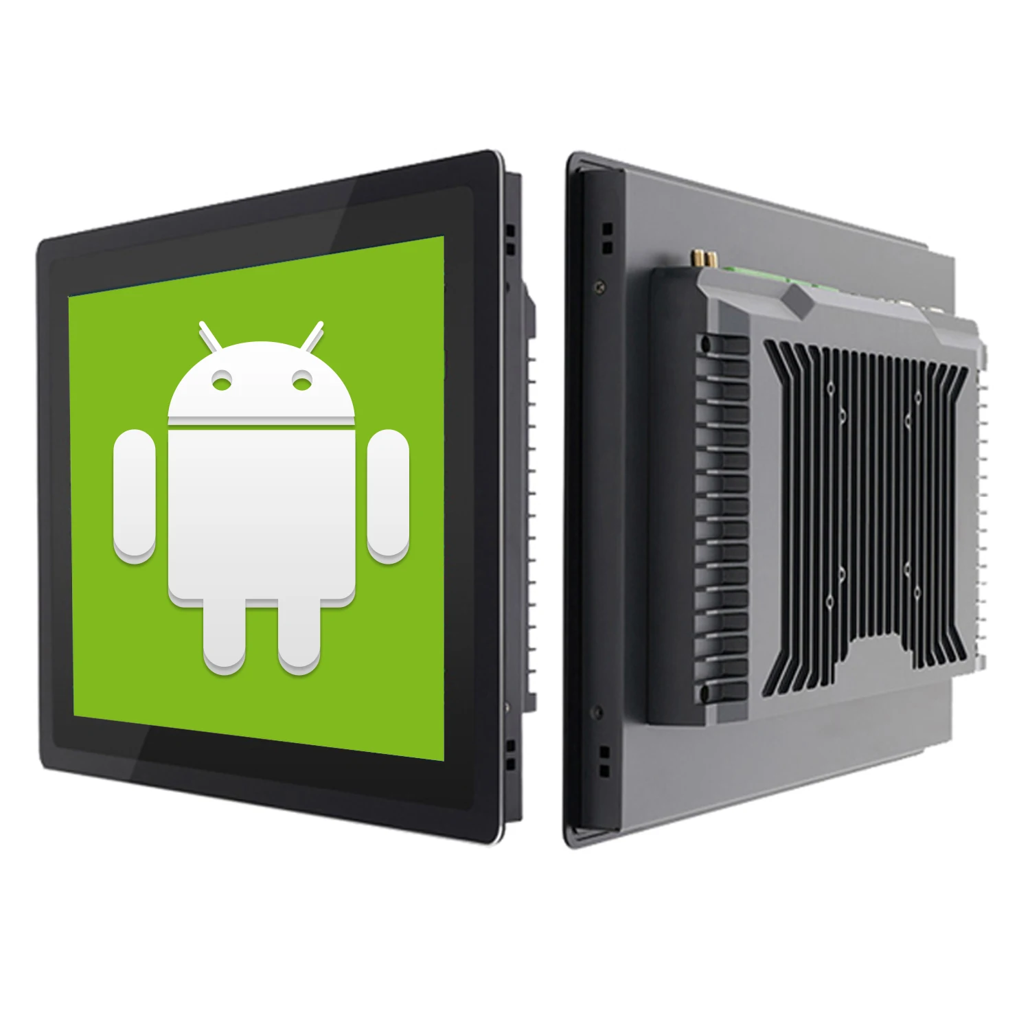 17 19 21,5 pulgadas Android Industrial Panel de PC todo en uno con pantalla táctil capacitiva tableta ordenador RK3568 CPU wifi incorporado
