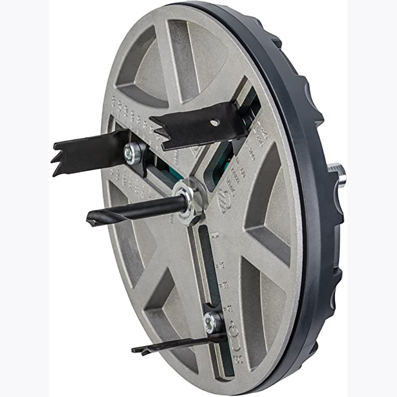 Serra de perfuração ajustável E901 Ah 45-130 I 5978000   Funciona de montagem interna e para serrar vários diâmetros durante a remodelação