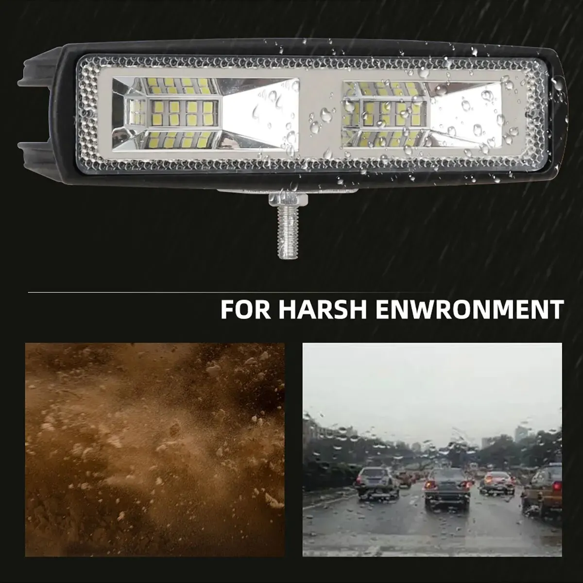1ชิ้น35W 30W wrok แถบไฟ LED 2835LED 24SMD 16SMD สำหรับรถบรรทุกรถแทรกเตอร์ SUV 4x4รถนำไฟหน้ารถทำงานบาร์