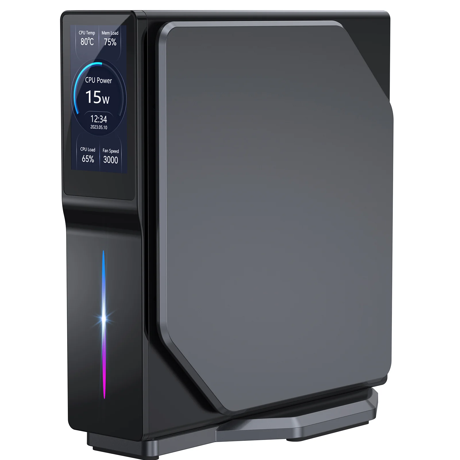 S1 mini pc intel alder lake n100 windows 11 ultra pequeno computador de bolso duplo ssd 2xhdmi 2.0 4k 60hz rgb 16gb ddr4 1tb nvme pc