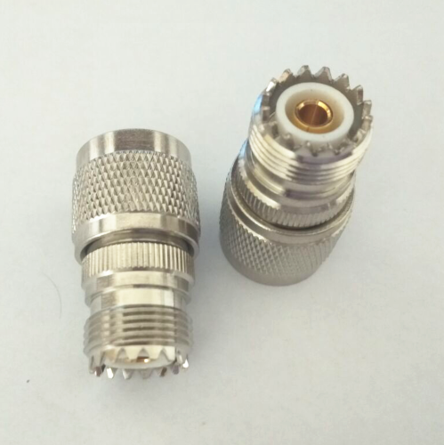 1 stücke neue N Stecker auf UHF SO-239 SO239 Weibliche Jack Coaxia Gerade RF Adapter Anschlüsse