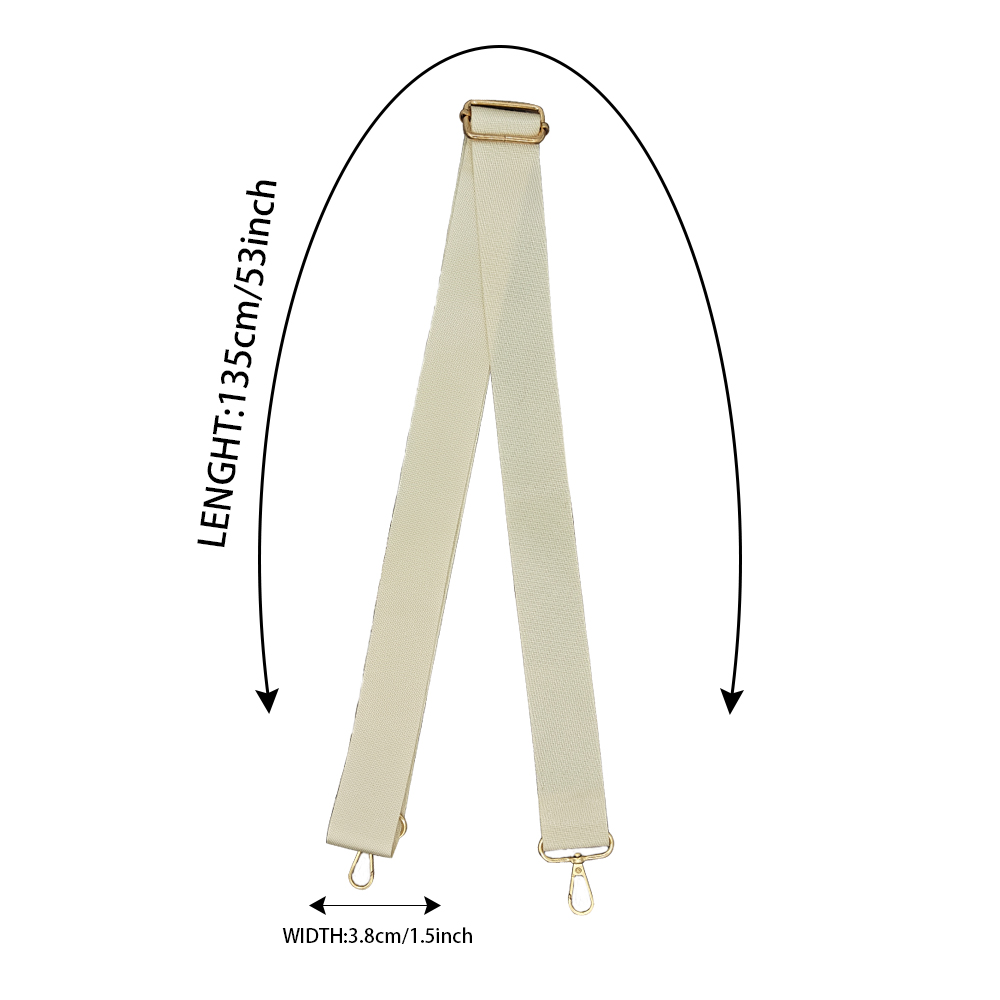 Einfache und vielseitige einfarbige Schultergurte, verstellbare Taschengurte, austauschbare Umhängetaschengurte, Reisezubehör