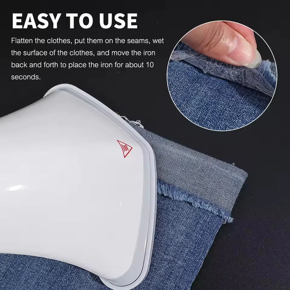 64 M/ม้วน Self กาวกางเกง Hem เทปไม่ทอ Double-Side Interlining กาว DIY Jean เสื้อผ้าความยาวสั้นเครื่องมือเย็บผ้า