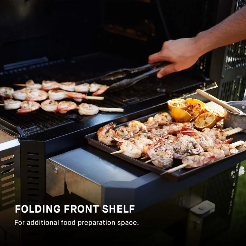 Tools.Gravity Series® 800 Digital Charcoal Grill, Griddle and Smoker with Digital Control, App Connectivity and 800 Cooking