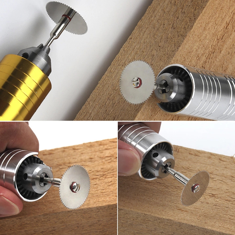 6Pcs Mini Circular Saw Blade Electric Grinding Cutting Disc Rotary Tool for Dremel Metal Cutter Power Tool Wood Cutting Discs