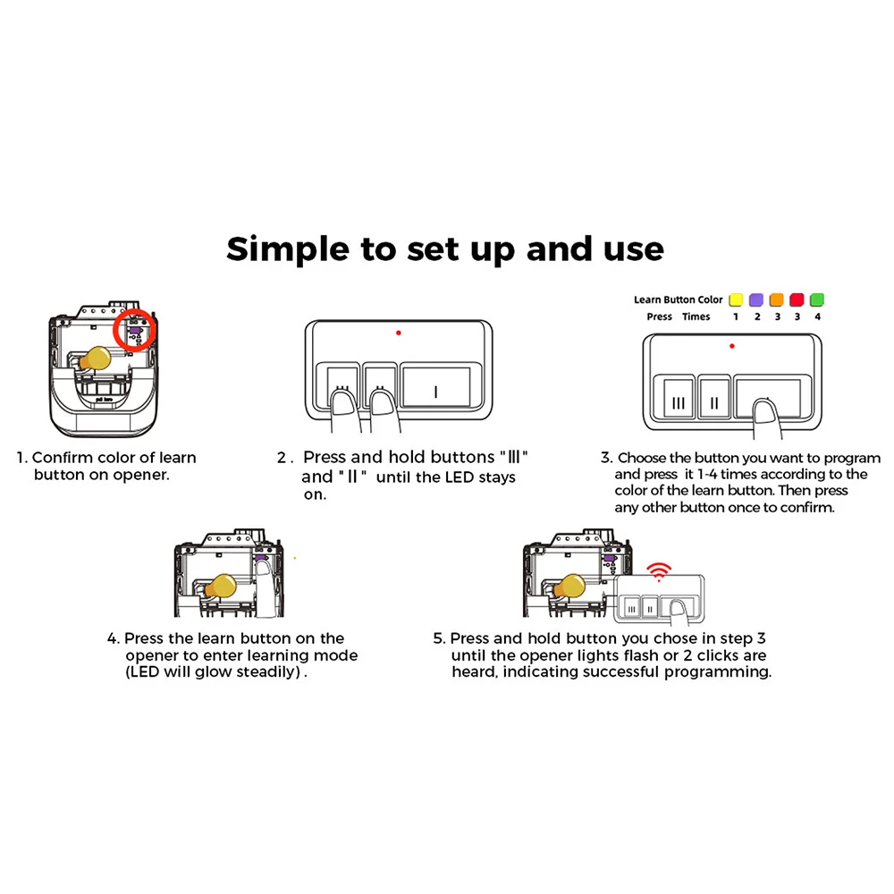 LIFTMASTER 893MAX 895MAX 890MAX 893-LMK Remote Control Garage Door Opener for 315MHz 390Mhz Billion Code Remote Control Gate