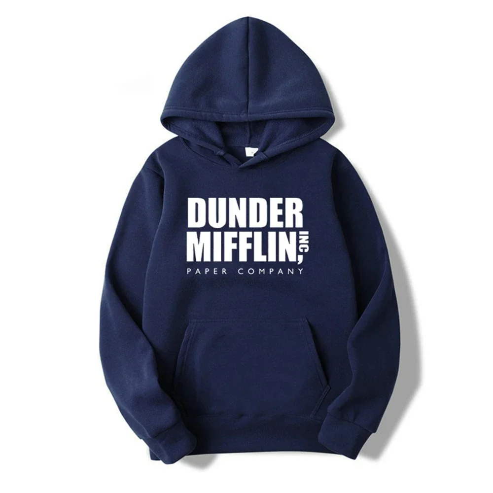 2025 The Office Dunder Mufflin INC Papier Hoodie Dwight Schrute Sweatshirt Männer Frauen Hoodies Casual Pullover Kapuzenpullover