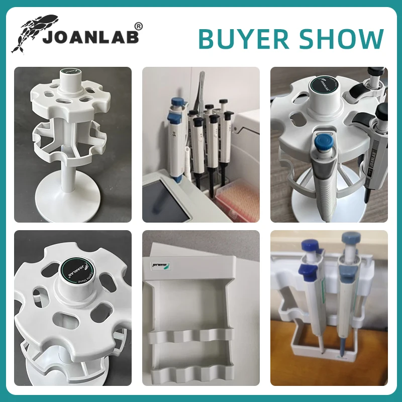 JOANLAB Phòng Thí Nghiệm Pipet Giá Đỡ Hình Thang Pipet Stander Và Vòng Loại Pipet Giá Đỡ Cho Đặt Pipet Phòng Thiết Bị Vật Tư