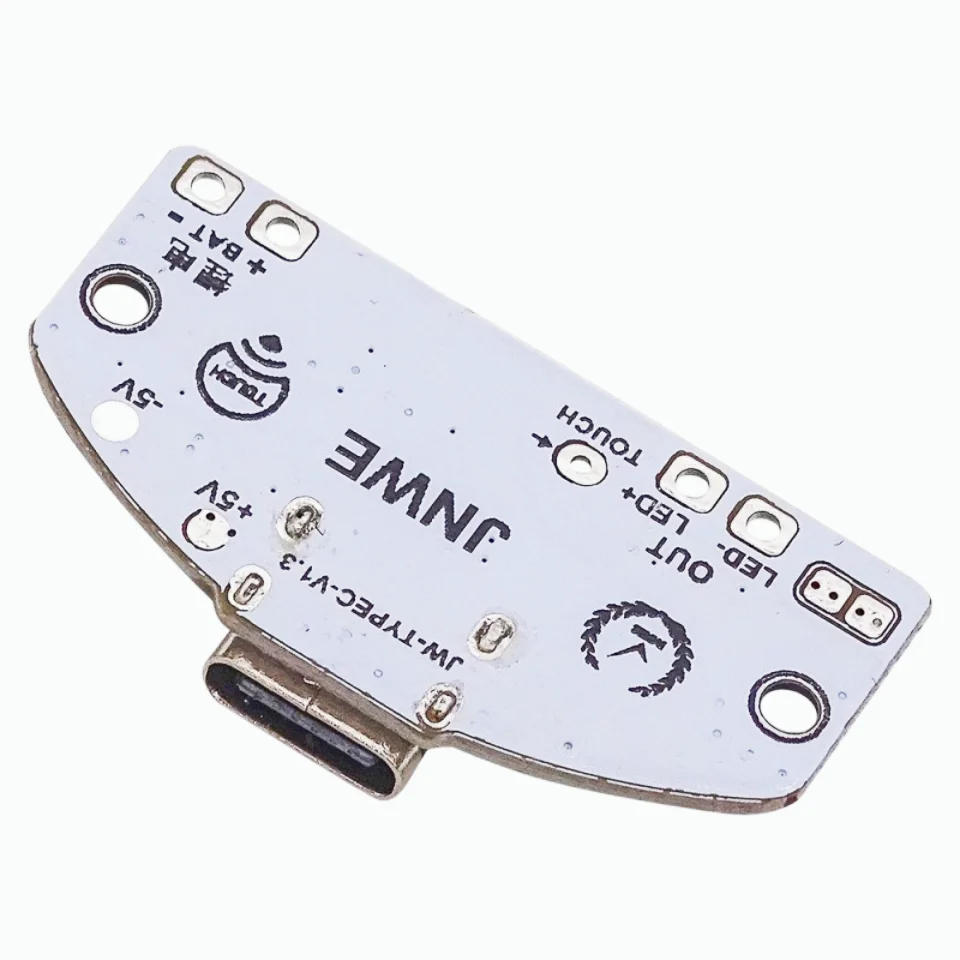1 pz tipo-C circuito lampada da tavolo ricarica USB tre ingranaggi dimmer continuo led touch piccolo modulo di controllo lampada notturna
