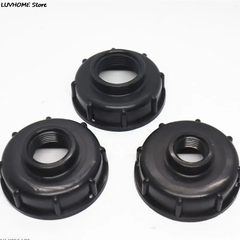 Durable Ibc Tank Fittings S60X6 Coarse Threaded Cap 60MM Female Thread To 1/2 ", 3/4", 1 "Adapter Connector
