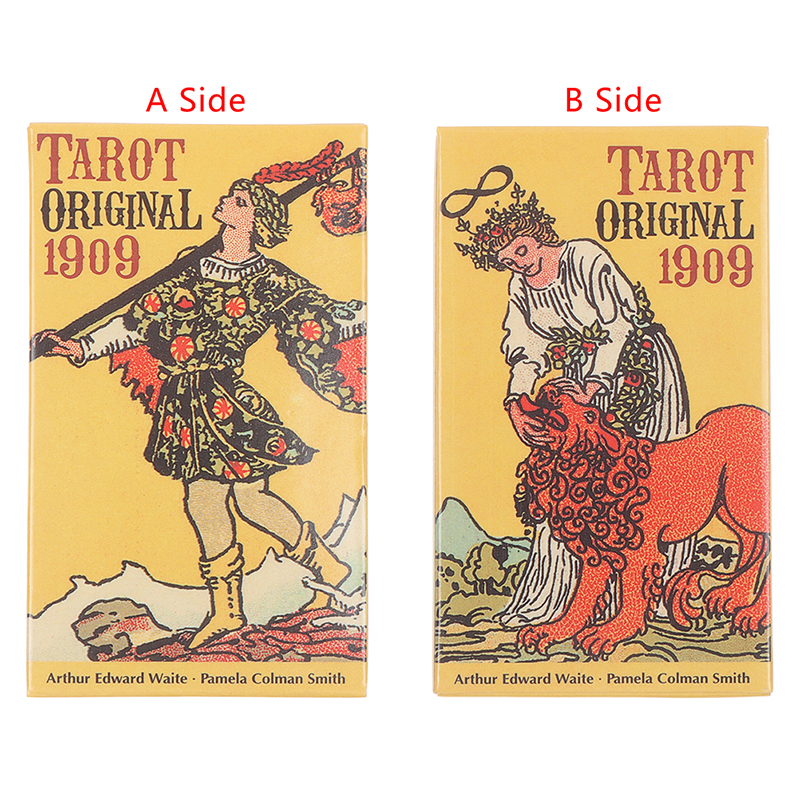 Cartas de baraja de Tarot originales, 1909, Rider Waite Smith, juego de mesa de adivinación, 1909